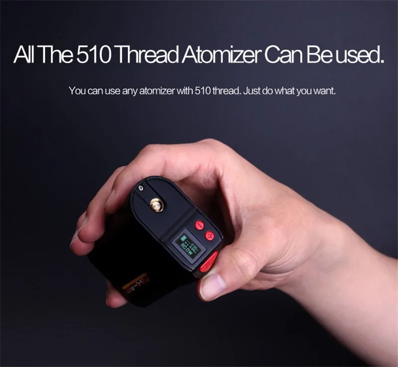 Новинка 2020 г. электронная сигарета Kamry AK 47 1 200W TC Mod для большого дыма RDA Tank X1037|Моды