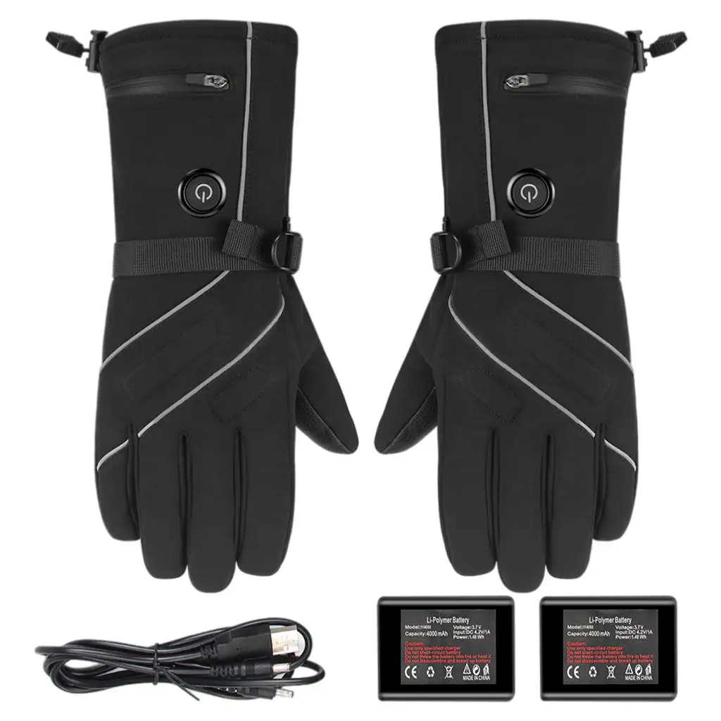 Мотоциклетные Перчатки с электроподогревом перчатки для мотокросса квадроцикла