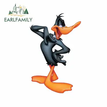 

EARLFAMILY 13cm x 8.5cm For Looney Tunes Daffy Duck Car Decal DIY Car Stickers Waterproof Decals Motorcycle Bumper Decoration