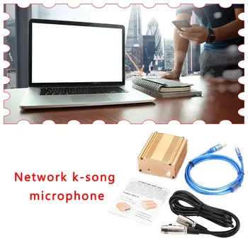

USB Powered 48V Network Karaoke Microphone Power Supply For Condenser Microphone Computer Home Use For Recording