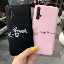 Чехол для Huawei Honor 20 Lite Pro милый мягкий чехол из ТПУ с рисунком 20S 20I
