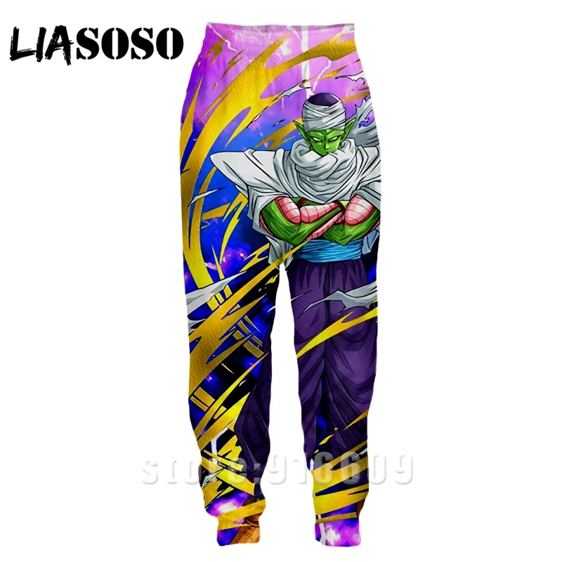 24 LIASOSO, мужские и женские спортивные штаны с 3d принтом, популярные аниме DBZ Dragon Ball Z Super Saiyan Goku, повседневные тренировочные штаны, штаны для бега - Цвет: 24