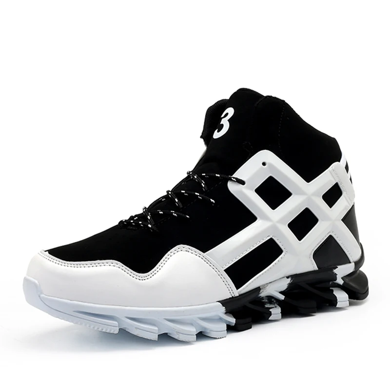 

Winter Medium cut Run shoes for men Sneakers Non-slip sole Space leather upper Comfortable inside size 39-47 2018 Hot sale shoe