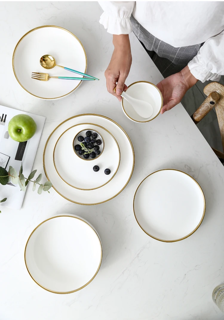 Elegant Dinner Set 8