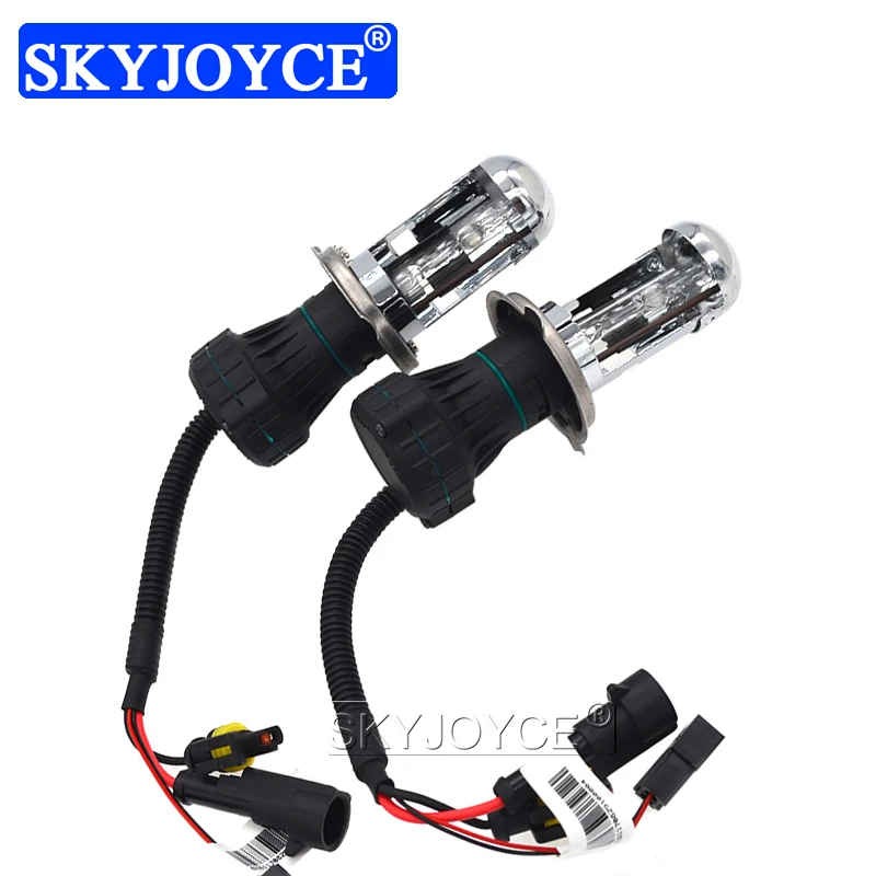 SKYJOYCE оригинальный Cn светильник 35 Вт биксенон H4 HID лампы 4300K 5000K 6000K H4-3 Hi/короче