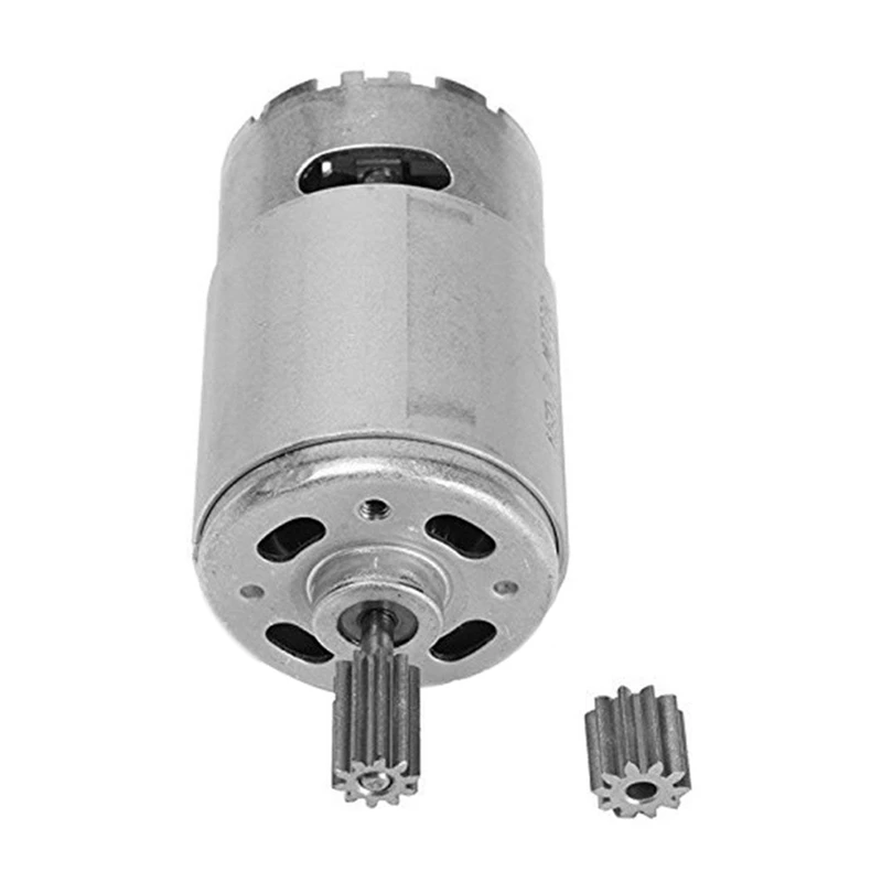 DC Motor 12V 30000 RPM for Children Electric Car RC Ride Baby RS550 Gearbox 10 Teeth Engine | Инструменты