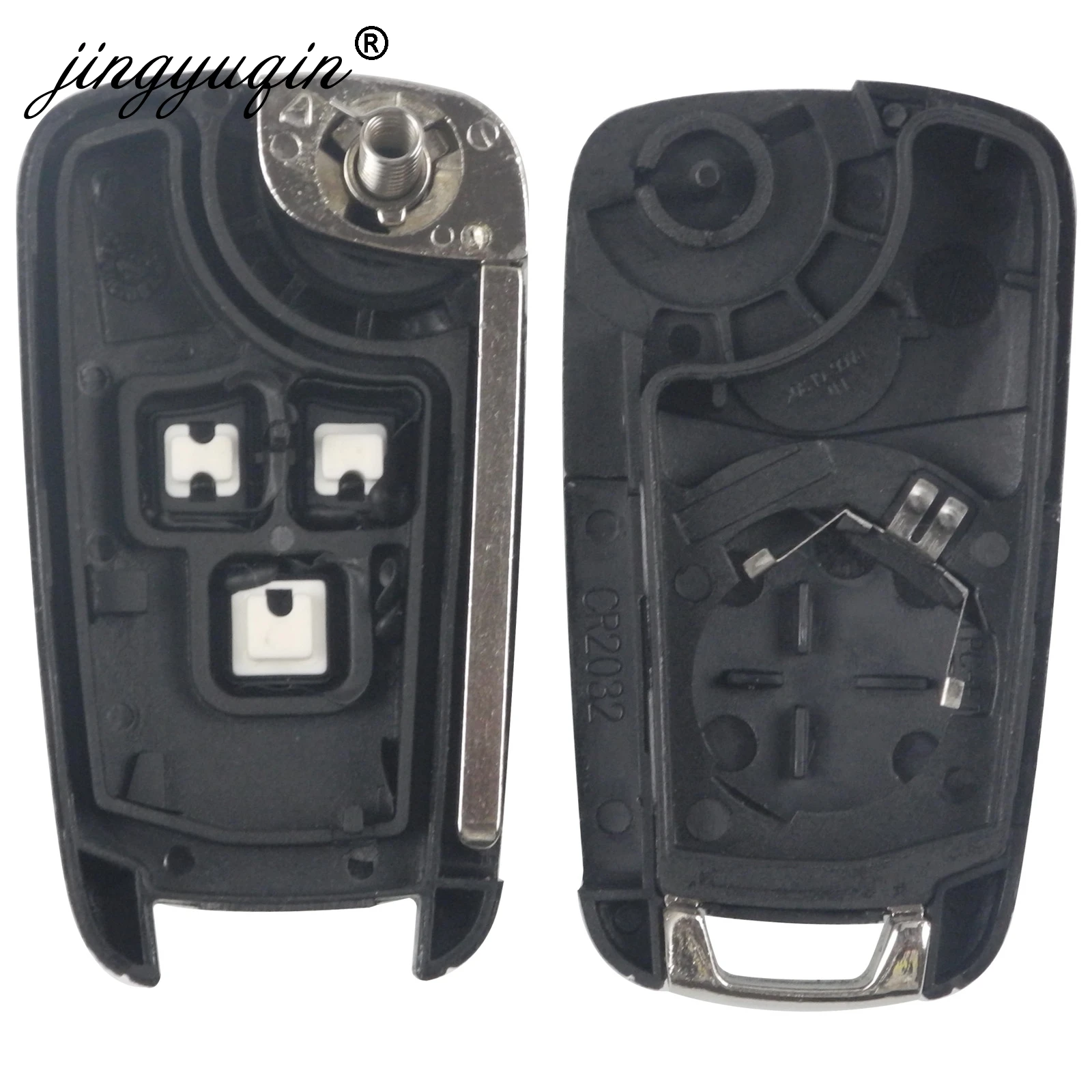 Jingyuqin-per-OPEL-VAUXHALL-Astra-J-Corsa-E-Insignia-Zafira-C-2009-2016-per-Buick-Flip.jpg Keyforkess per OPEL VAUXHALL Astra J Corsa E Insignia Zafira C 2009 - 2016 per Buick Flip custodia pieghevole a distanza - Jingyuqin per OPEL VAUXHALL Astra J Corsa E Insignia Zafira C 2009 2016 per Buick Flip