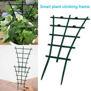 

DIY Plastic Plant Support Frame Climbing Vine Bracket Flower Stand Crawling Grid Climbing Vine Bracket For Garden Vines Fastener