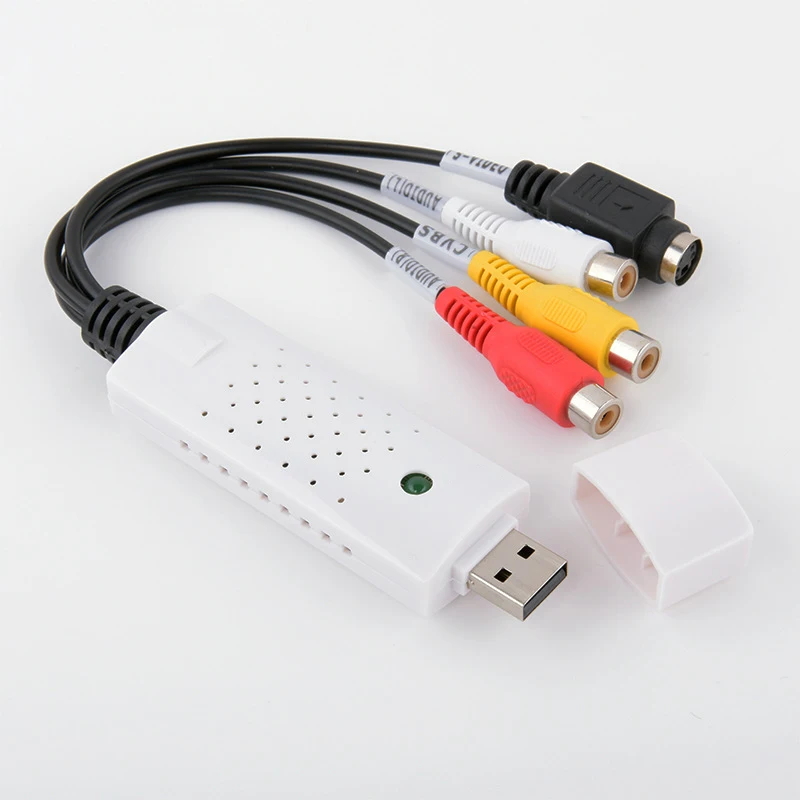 

USB 2.0 Cable Adapter Audio Video Grabber Capture Card for Windows 7/8 OS Hi 888