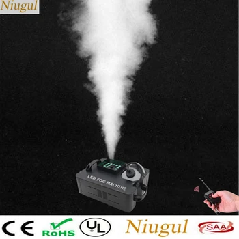 

1500W Stage Vertical Smoke Machine/DMX512+Wireless Remote Control Fogger Ejector With RGB 3IN1 24X9W LED Lights/DJ Fog Machine
