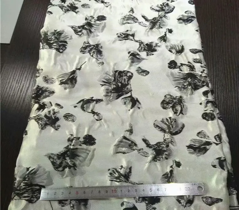 Африканская жаккардовая парчовая ткань высокого качества французская жаккардовая парчовая ткань для нигерийского Платья вечерние DHL05