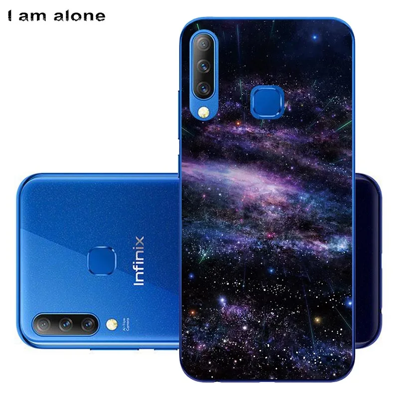 Soft TPU U28 Чехлы для телефонов I am alone для Infinix Hot S4 X626 6,2 дюймов мягкие сумки из ТПУ с милым рисунком для Infinix Hot S4 X626 - Цвет: Soft TPU U28