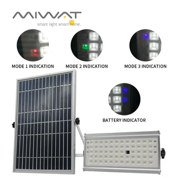 

MIWAT LED Floodlight 6W 12W 30W Solar Floodlight Wall Light LED Outdoor 220V 230V Solar Power Garden Floodlight Street Lighting