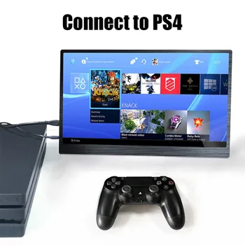 

4K IPS Screen Portable Monitor 15.6 Inch for Xbox One Ps4 Gaming Monitor PC Computer Switch Laptop Phone 3840*2160
