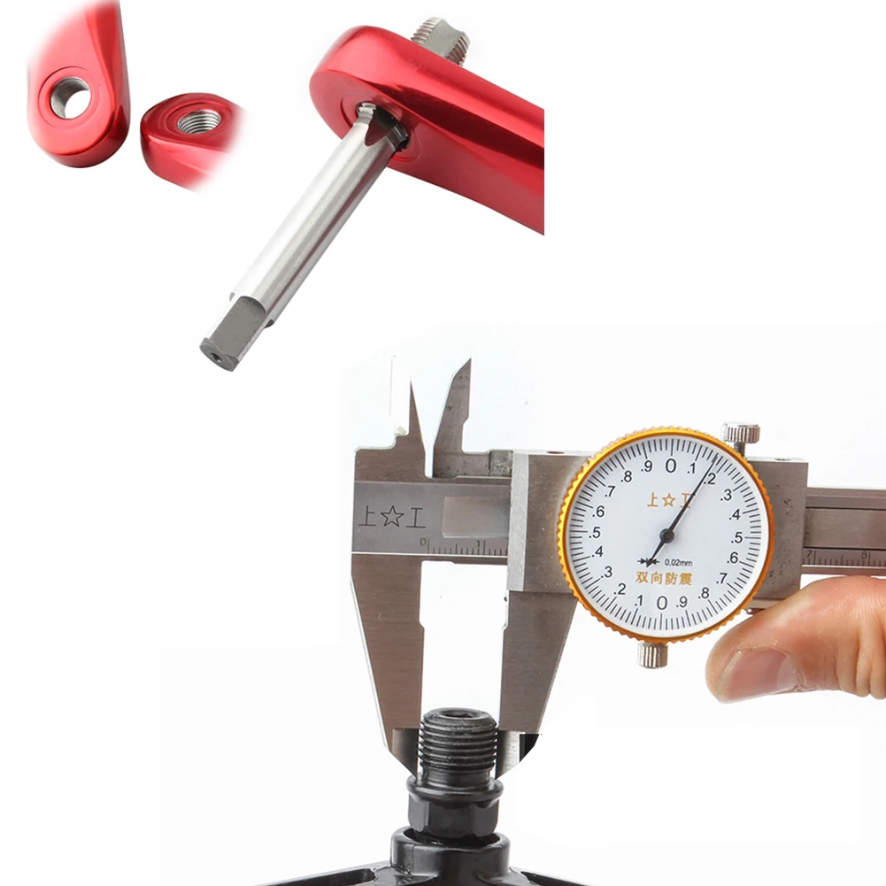 Clean Outdoor Replacement Right Left Hand Accessories Durable Thread Tap Pedal Universal Bicycle Repair Tool Bike Crank HSS