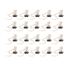 20 шт пустые многоразовые автомобильные флаконы для духов, автомобильный освежитель воздуха, флакон с арома-распылителем, флакон для цветов, автомобильные аксессуары для стайлинга автомобилей