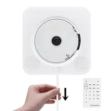 Домашний cd проигрыватель настенный проигрыватель dvd ретранслятор Cd плеер дородовой динамик Cd устройство для обучения английскому языку студента для белого цвета
