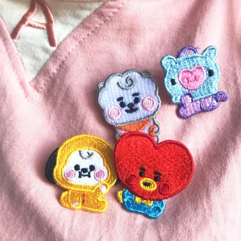 Mejor precio Nueva Kpop coreano Bangtan niños de dibujos animados Koala tela broches para las mujeres de arte vestidos de ropa con gorro decorar Pin 3,3 CM GR6Je1xQeG0