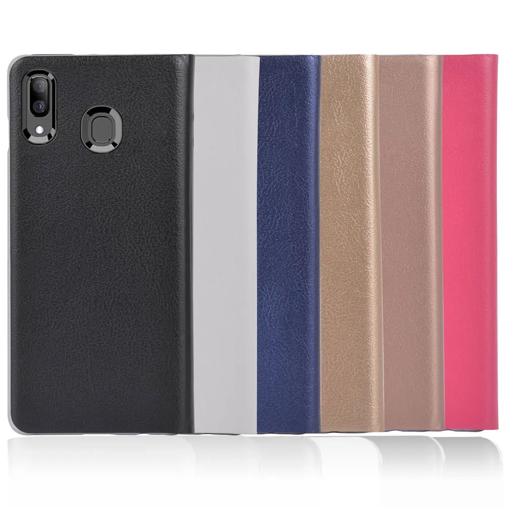 Кожаный чехол кошелек с откидной крышкой для Samsung Galaxy A10 A 10 2019 GalaxyA10 SM A105 A105F A105FN DS 360