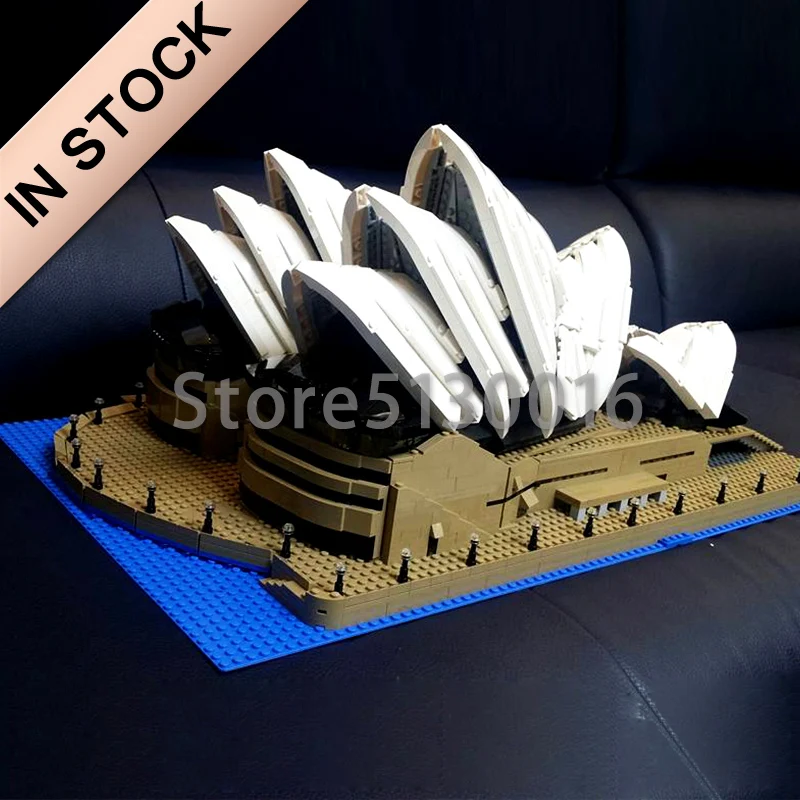 17003 Sydney Opera House Creator 2989 шт 10234 21032 дом модель строительные блоки кирпичи рождественские подарки