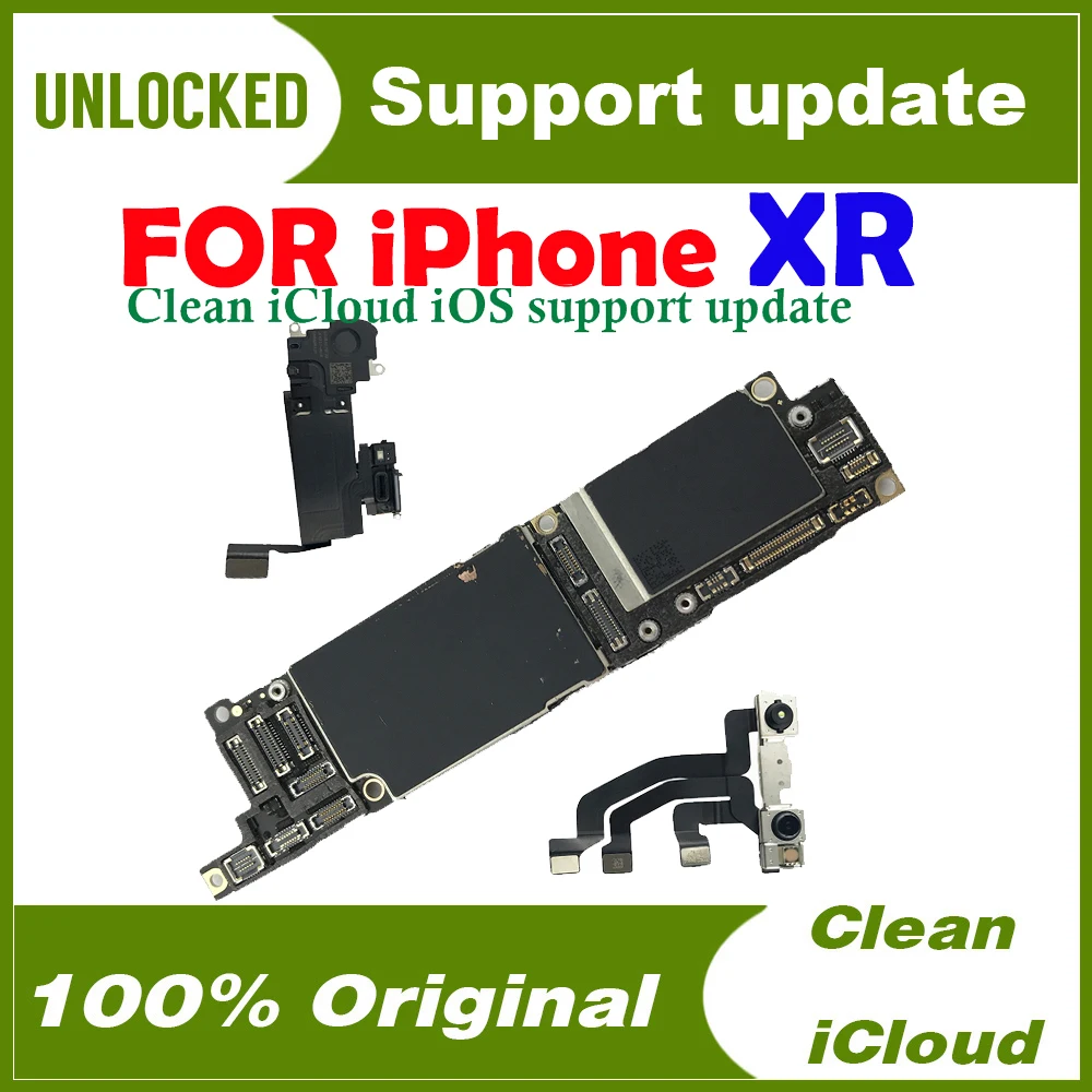 Хорошо работающая оригинальная разблокированная материнская плата для iPhone XR с