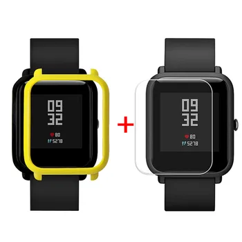 

2019 TPU HD Clear Screen Protective Smart Watch Full Screen Protector Film Cover for Xiaomi Huami Amazfit Bip Youth Edition12.18