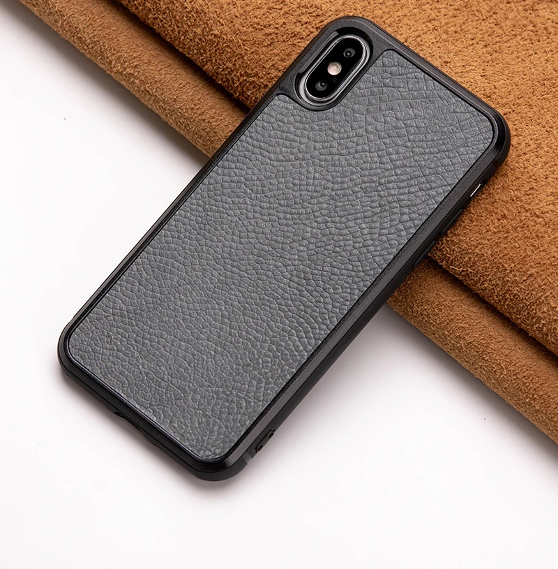Запеченный страусиной кожи чехол для телефона для IPhone X XS Max XR чехол для Apple 5 5S SE 6 6S 7 8 Plus защитный чехол для телефона без частиц