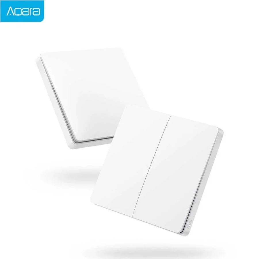 Умный выключатель Aqara ZiGBee беспроводной с дистанционным управлением Wi Fi работает