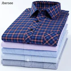 Мужская рубашка в клетку модная деловая хлопковая Осенняя рубашка уличная одежда с длинным рукавом мужские повседневные тонкие рубашки