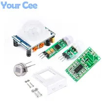 HC-SR501 HC-SR505 AM312 RE200B Regolare IR Piroelettrico A Infrarossi Mini PIR Modulo Sensore di Movimento Modulo del Rivelatore Staffa per Arduino