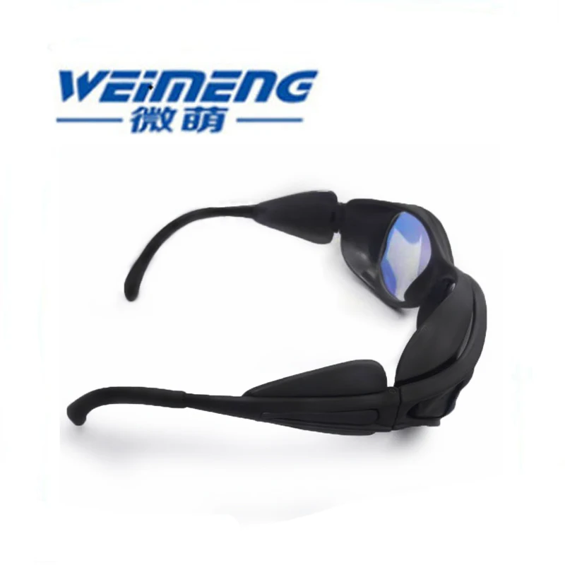 Бренд Weimeng 9900nm-11100nm OD6+ безопасные CO2 лазерные защитные очки для CO2 гравировки/сварочного аппарата, оборудование для красоты