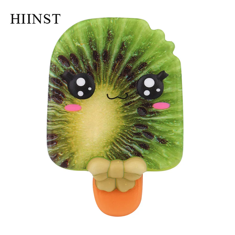 HIINST, рождественские игрушки, сжимающие стресс, Мультяшные фрукты, мороженое, принт, медленно поднимающаяся ароматическая игрушка для взрослых, снимает стресс, Реалистичная игрушка