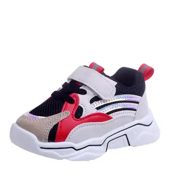 

Kids Shoes 2020 Spring Baby Girls Fashion Sport Sneakers Children Mesh Breathable Trainers Boys Casual Shoes