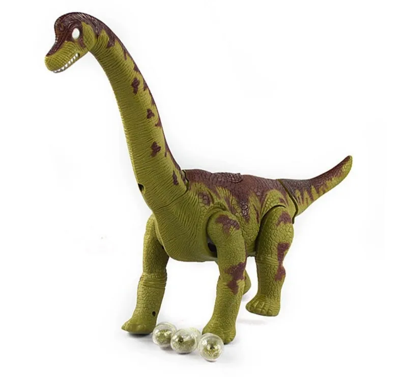 

Electric Lay Eggs Dinosaur Toy Egg Dragon Will Walk Lay Eggs Projection of Brachiosaurus Dinosaur Model Animal 6626