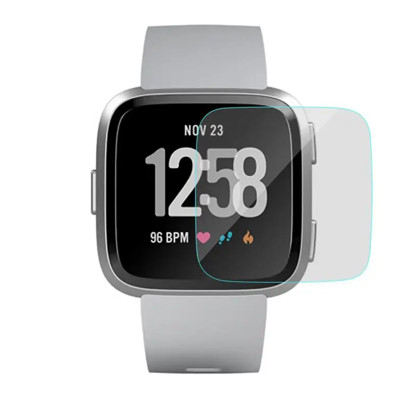 1/3/5 шт Экран Защитная пленка для Fitbit Versa закаленное Стекло Экран Защитная пленка для Fitbit Versa Смарт-часы аксессуары