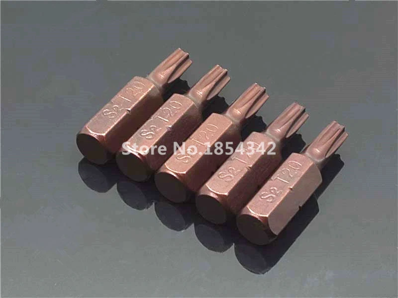 Набор защитных бит 5 шт. отвертка Шестигранная головка плоская 1/4 &quotотвертка