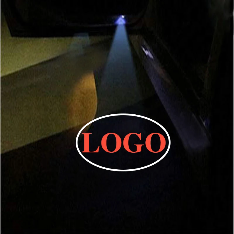 Audi has circle 2 шт. для Audi A3 A4 A1 B8 B6 B7 A5 A6 A7 A8 C5 C6 Q3 Q5 Q7 100 V8 8V 8L 8P TT R8 светодиодный двери автомобиля Добро пожаловать Светильник проектор лампа с логотипом - Испускаемый цвет: Audi has circle
