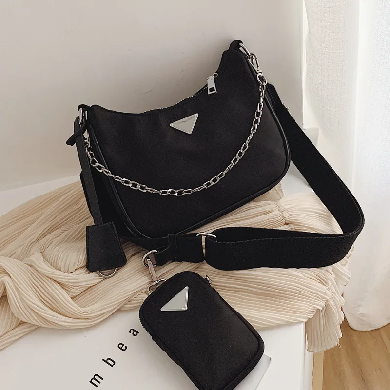 

Women Crossbody Bag Causal Luxury Handbags Women Bags Designer With Mini Pocket Luxury Brand Female Shoulder Messenger Bag