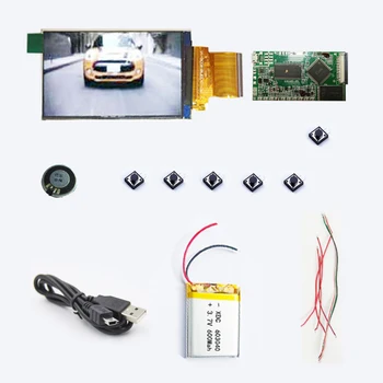 

Chinese supplier DIY electronic component kits customized 3 inch screen lcd video greeting card module for brochure mask