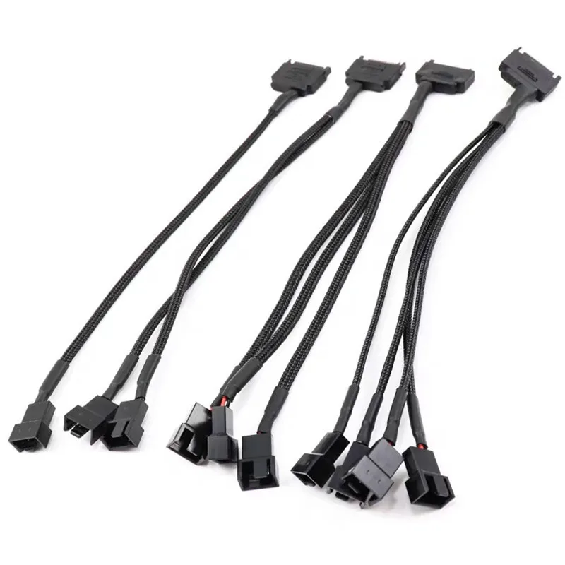 

Кабель-удлинитель SATA 15pin-2 Way 3/4pin для компьютера