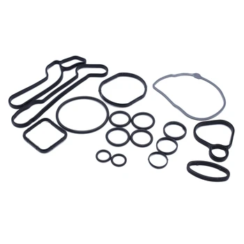 

for Chevrolet Cruze Aveo Sonic Pontiac G3 Engine Oil Cooler Gasket Seal Set Repair Kit 55571687 55355603