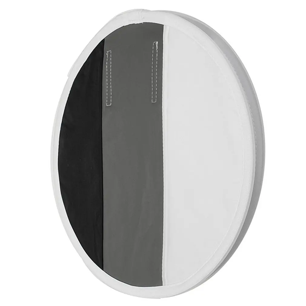30 см мини круглый рассеиватель-светильник софтбокс баланс белого рассеиватель серый/белый/черный Фото софтбокс для Canon для Nikon