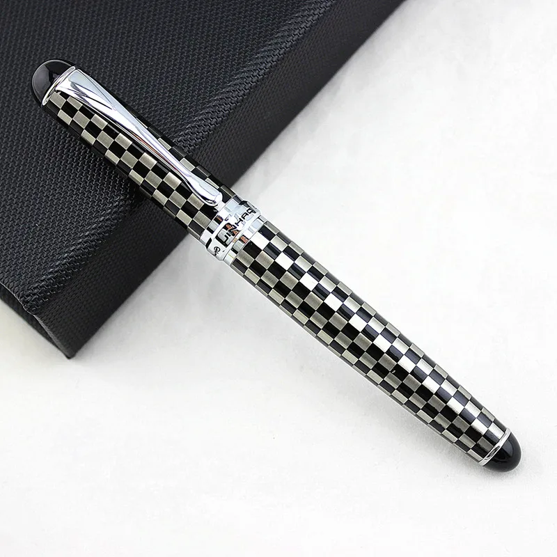 Ручка перьевая Jinhao X750 металлическая с серебряным зажимом 0 5 мм|metal fountain pen|ink penjinhao