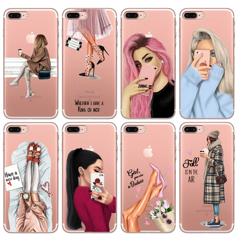 Модный сексуальный женский чехол для iphone 11 телефона 8 7 X XS Max XR Pro 6 Plus | Мобильные