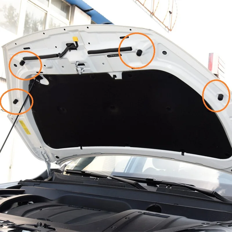 Для Chery Tiggo, автомобильный капот резиновый буфер