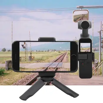 

Desktop tripod Mobile Phone Holder Mount Set Fixed Stand Bracket For DJI OSMO Pocket Coffin Camera Stand Self-timer Clip