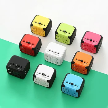 

Travel Globally Conversion Plug Anti-burning Defense Lightning Business Trip Abroad Plug adapte USB Interface Accessories Items