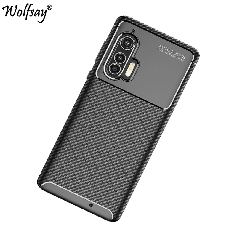 Чехол для Motorola Edge Plus Moto S 20 Pro 20Lite силиконовый чехол из углеродного волокна + |