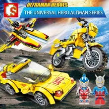 Sembo Josh Hero Ultraman Monster Series is Compatible Building Blocks Technic Educational Building Children Toys 38cm ultraman orb sacred sword and spear dart which emits light and sounds is a children s like ultraman toy