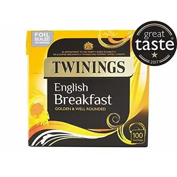 

Twinings Bolsitas De Té De Desayuno Inglés 100 Por Paquete